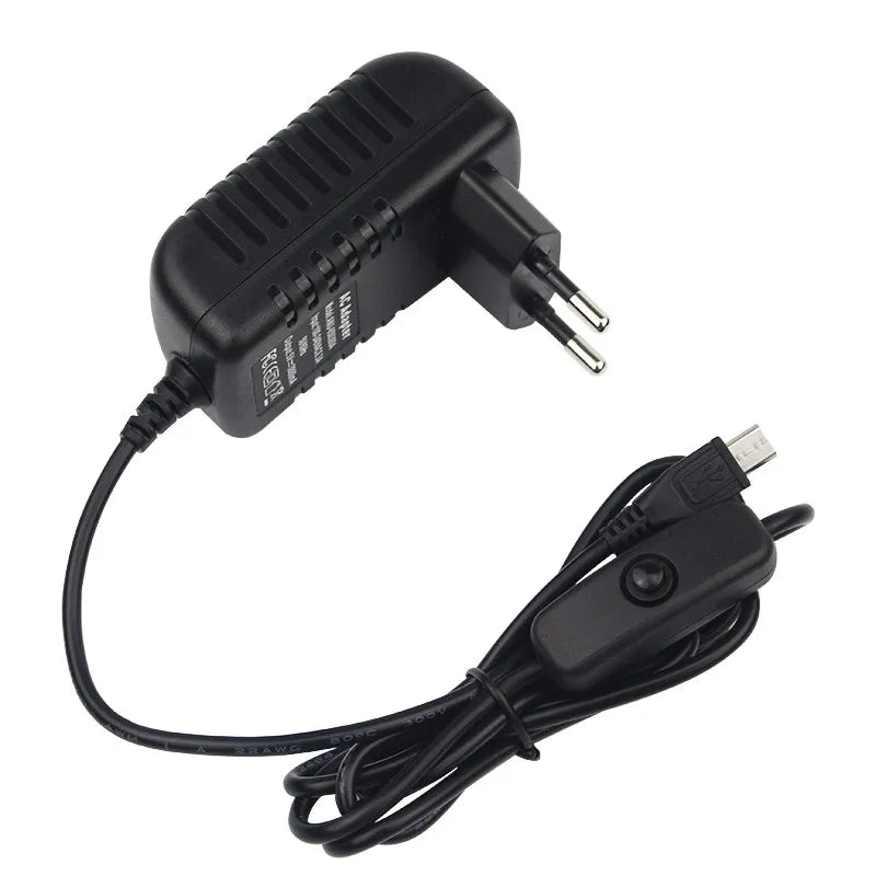 Conector alimentacion 5V 3A Orange Pi con boton