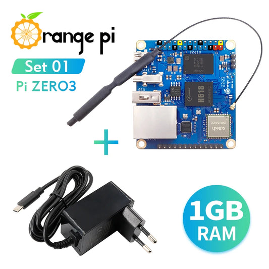 Orange Pi Zero 3 1GB+5V3A TIPO C