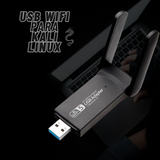 Adaptador USB WIFI 3.0: 1300Mbps de Velocidad para Hackers y Ciberseguridad